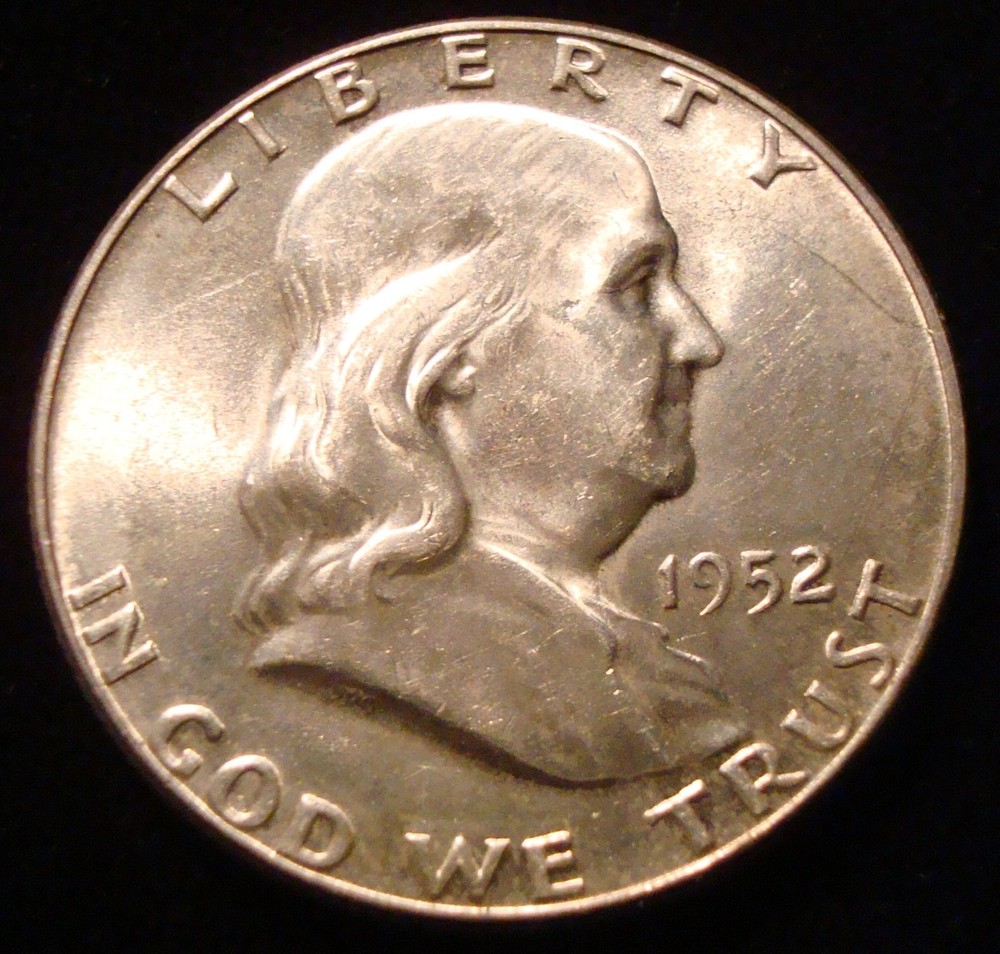 1952 FRANKLIN HALF DOLLAR