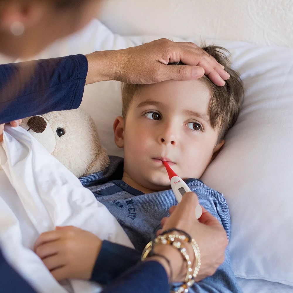 Escali Digital Body Temperature Thermometer w SoftFlex Probe Includes Battery