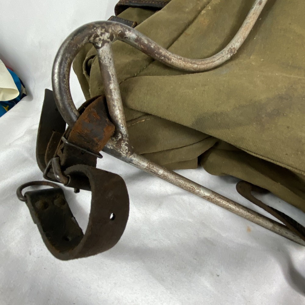 Original Indochina War French Framed Rucksack Backpack