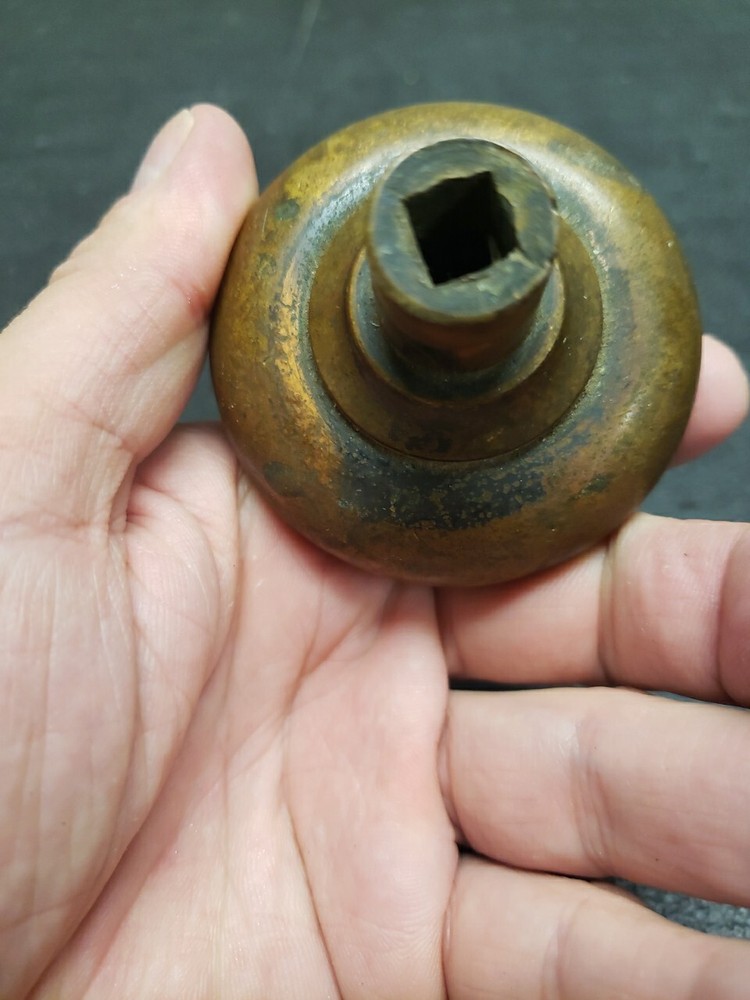 Antique Door Knob Solid Brass