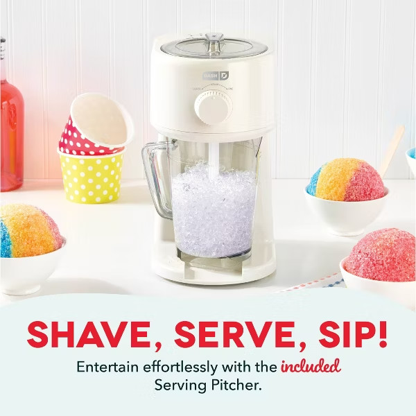 Dash Deluxe Shaved Ice and Slushy Maker