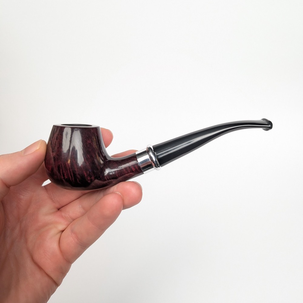 Mr. Brog No. 85 Schmidt Briar Wood Pipe - Open Box, Lightly Used, Handcrafted
