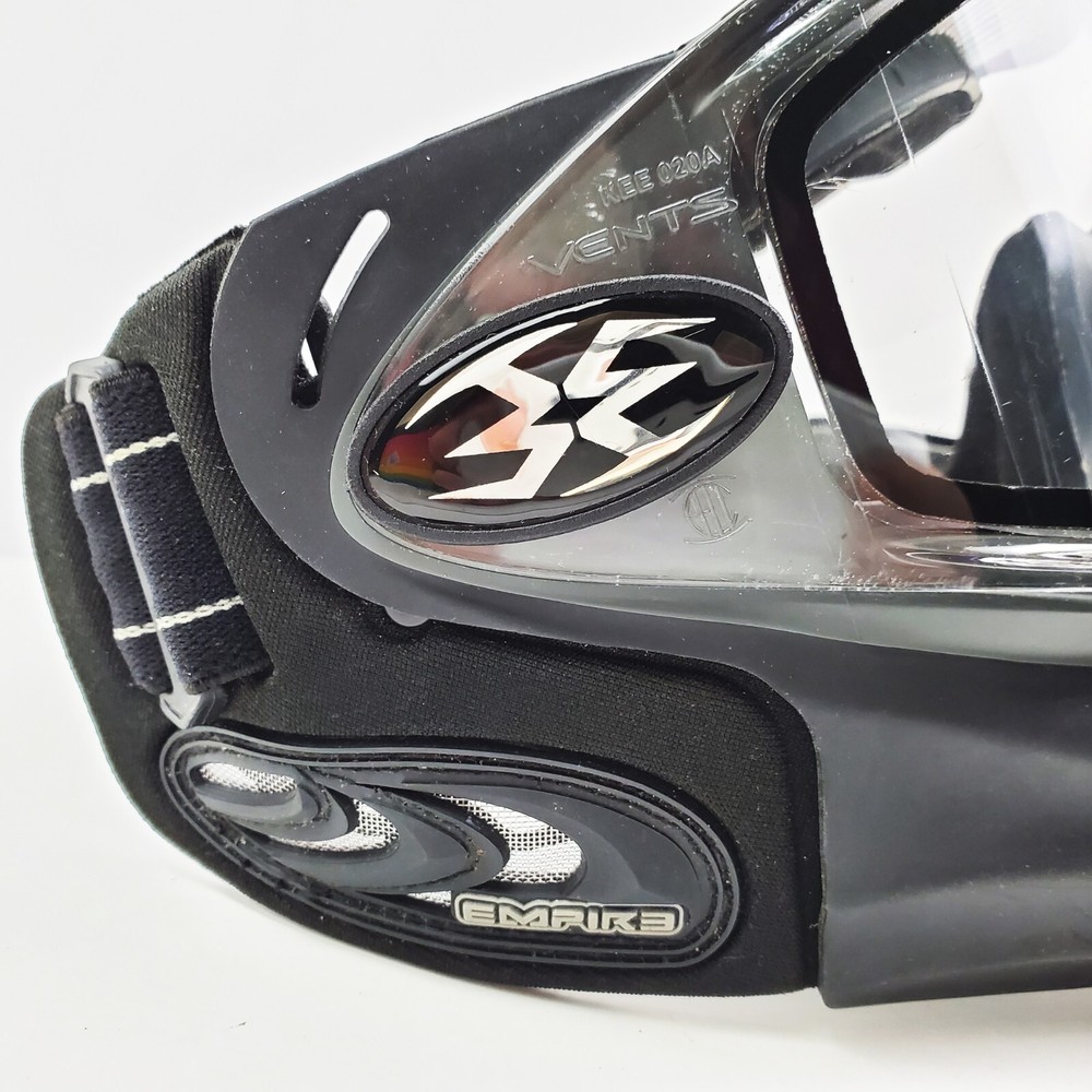 Empire Paintball Mask Vents KEE 2 E-Vent 020A Clear Visor Shield Adjustable