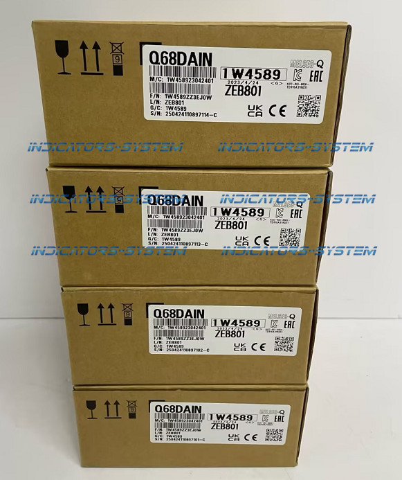 1PCS New Mitsubishi PLC Module Q68DAIN fast shipping