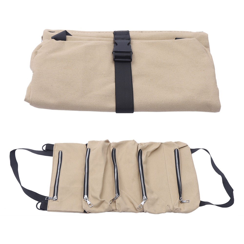 Roll Tool Roll Multi-Purpose Tool Roll Up Bag Wrench Roll Pouch Hanging Carrier