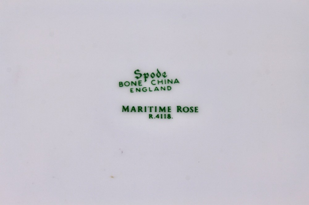 SPODE COPELAND CHINA MARITIME ROSE 16" OVAL SERVING PLATTER - MINT