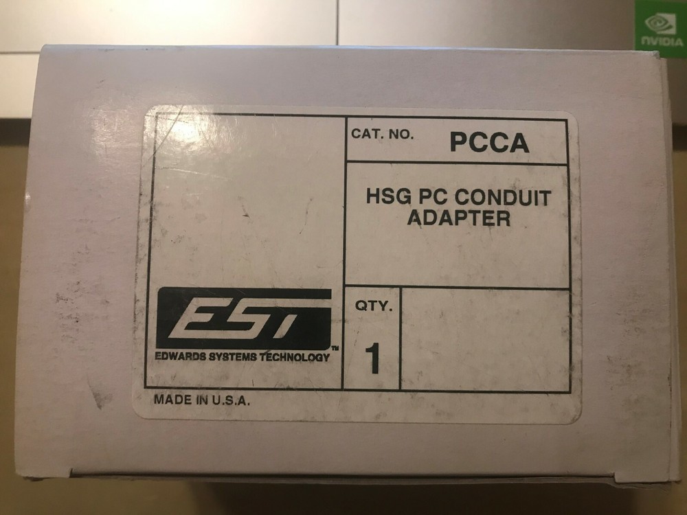 Edwards EST PCCA HSG PC Conduit Adapter NEW