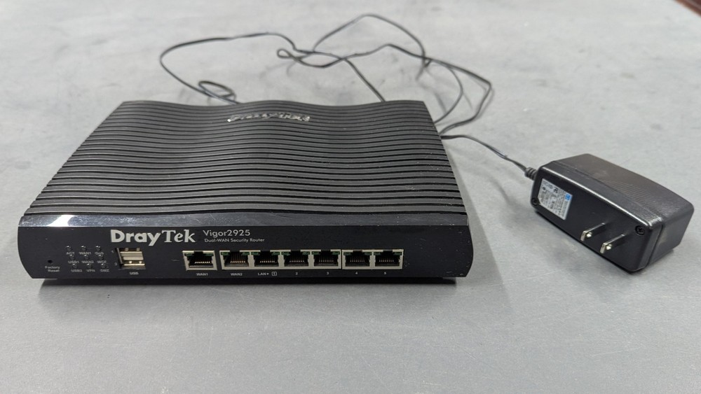 DrayTek Vigor 2925 Dual WAN Security Router - VPN Firewall