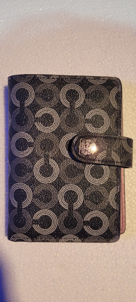 Coach Wallet with Button Clasp