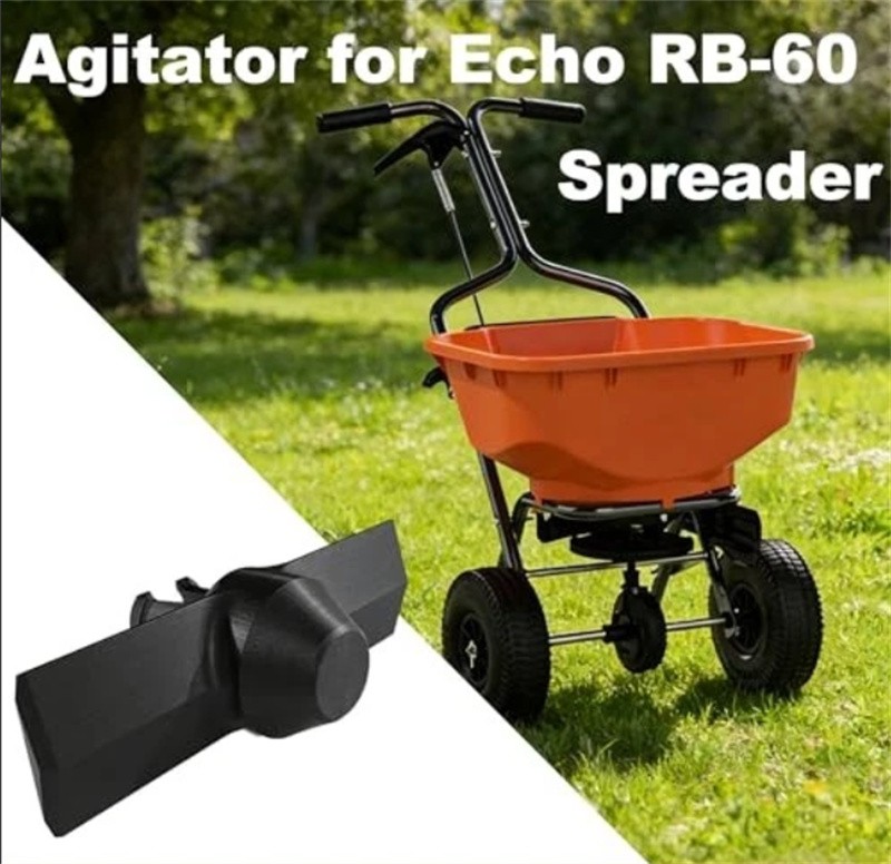 For Echo RB-60 Broadcast Spreader Upgraded Agitator Replacement Longer/Lower Arm