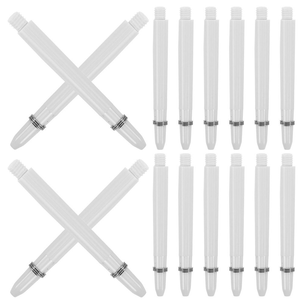 100Pcs Dart Replacement Rod Plastic Shafts Stem with Threaded Nylon Rods