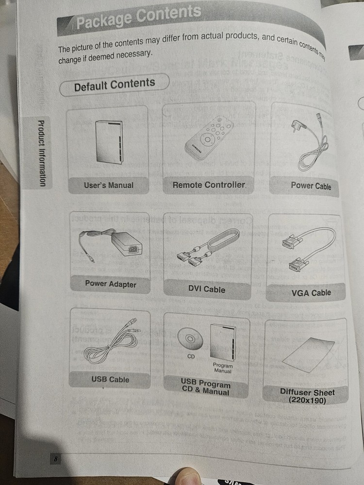 Samsung SDP 860 Digital Presenter Document Camera