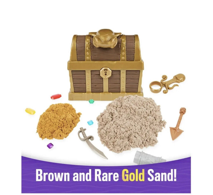 Kinetic Sand Treasure Hunt Play Set