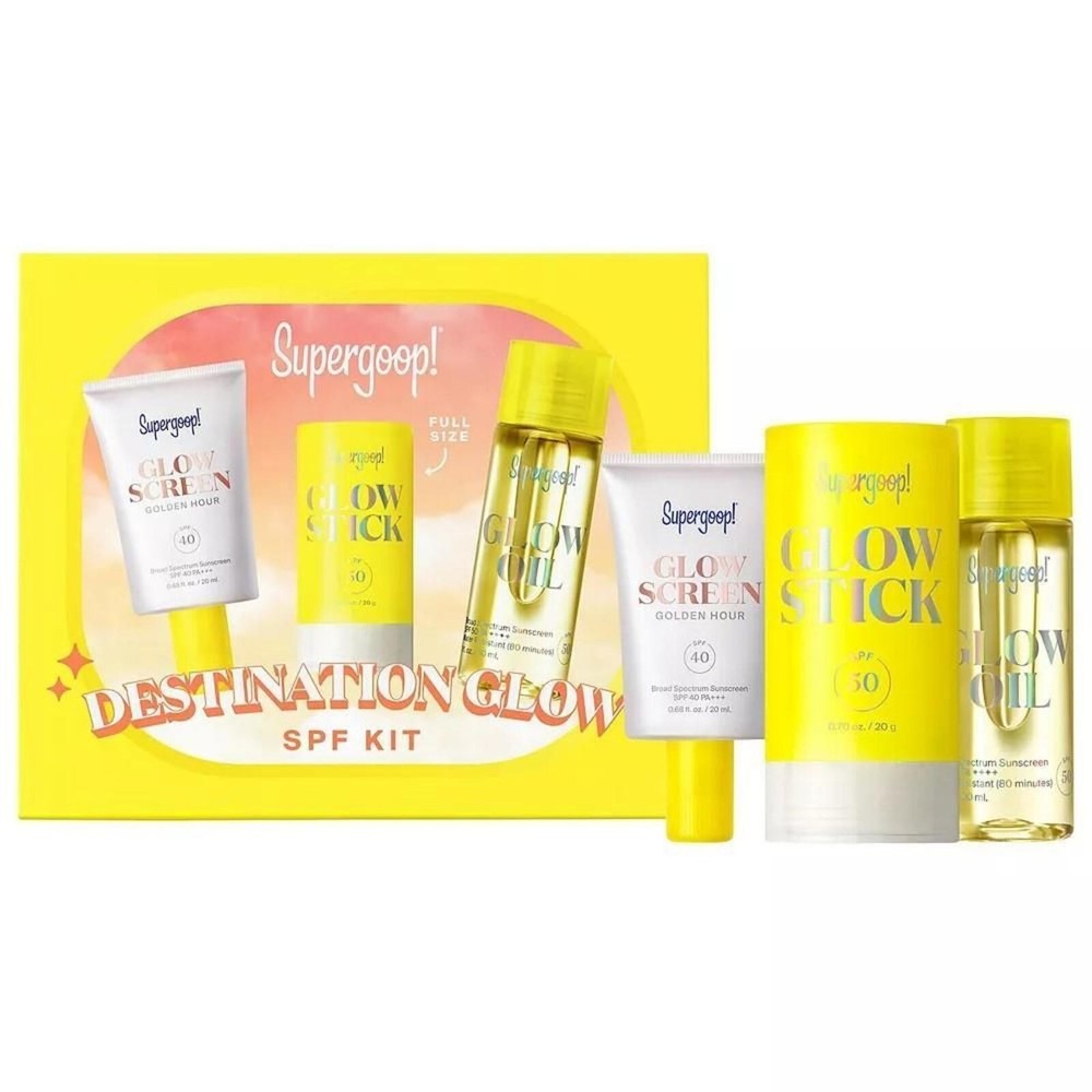 FLASH SALE! Supergoop! Destination Glow SPF Kit