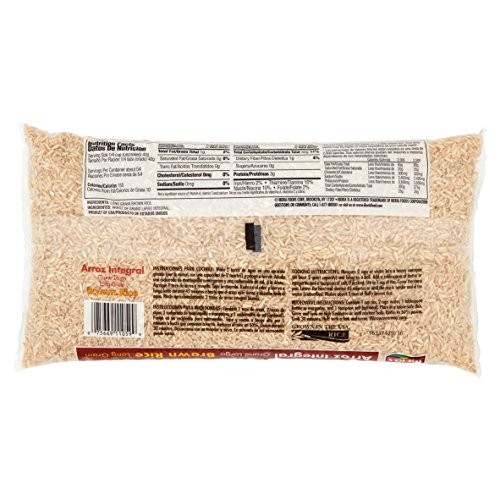 Iberia Long Grain Brown Rice, 5 lb 5 Pound,