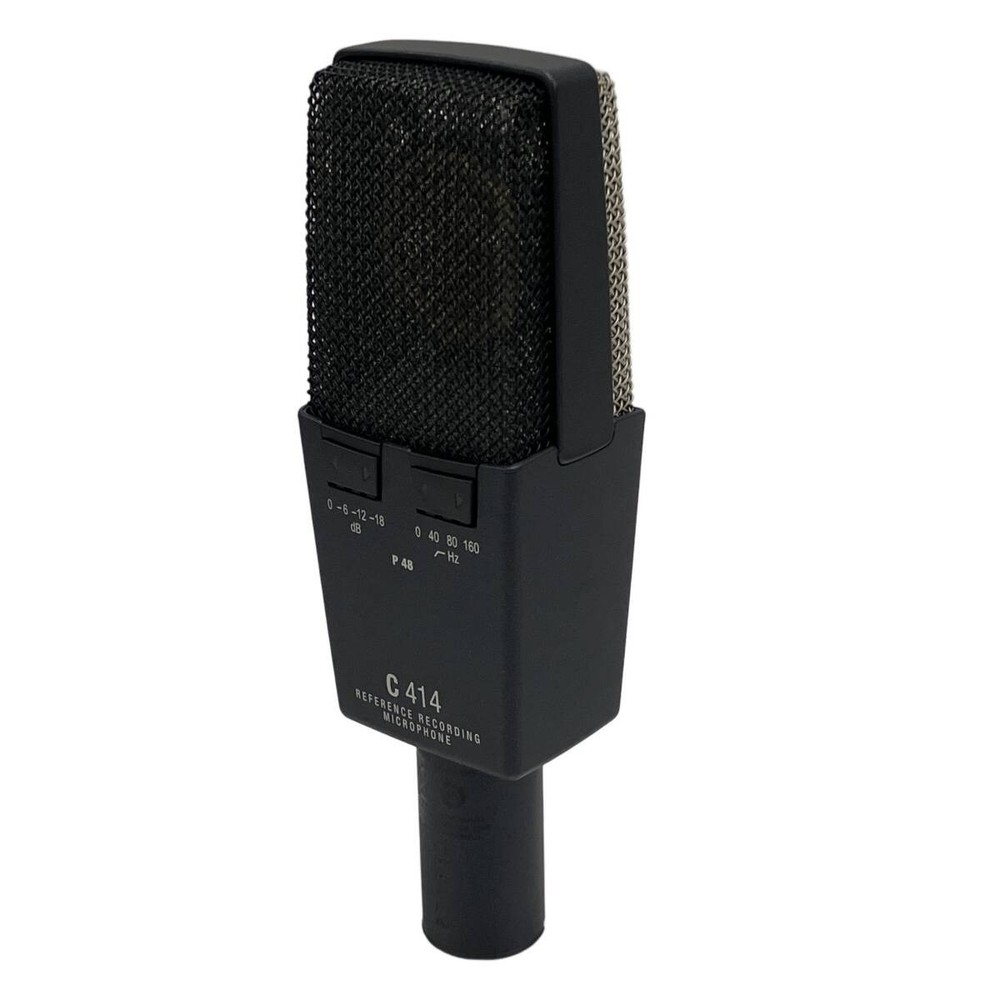 AKG C414 XLS Reference Multipattern Condenser Microphone Studio w/ Hard Case