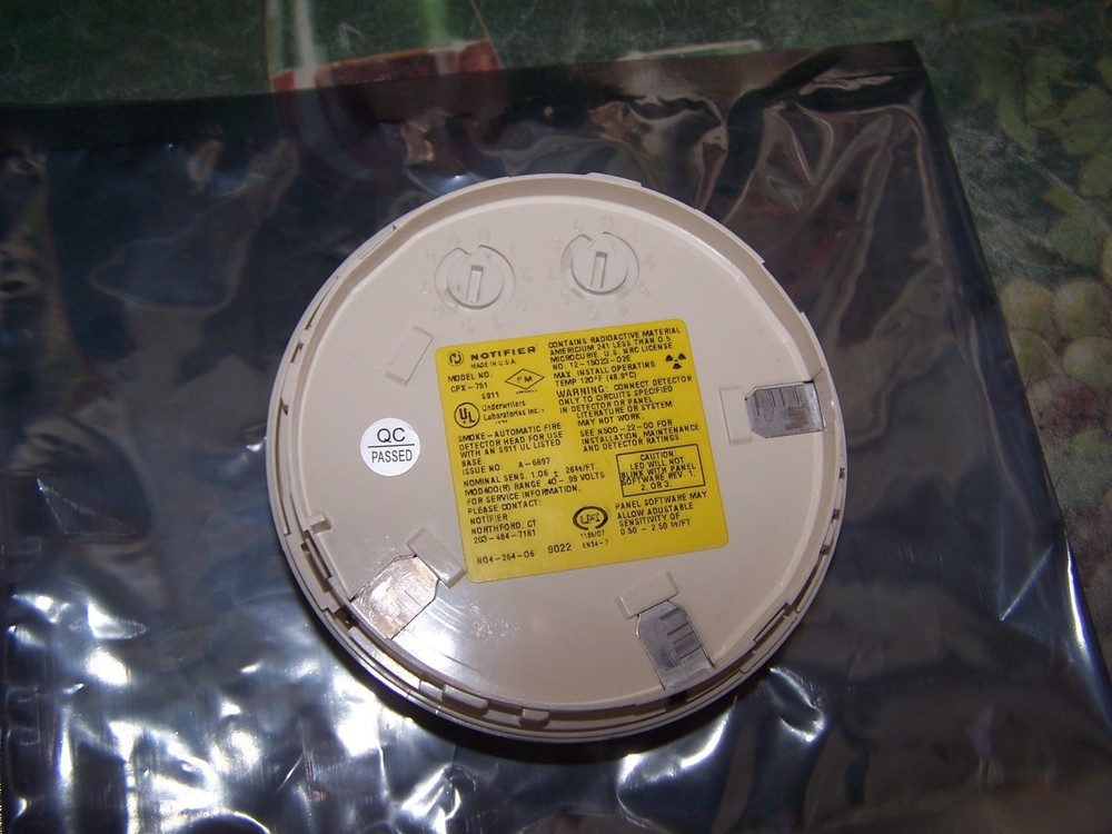 NOTIFIER CPX-751 ION / IONIZATION DETECTOR HEAD (9 AVAILABLE!)