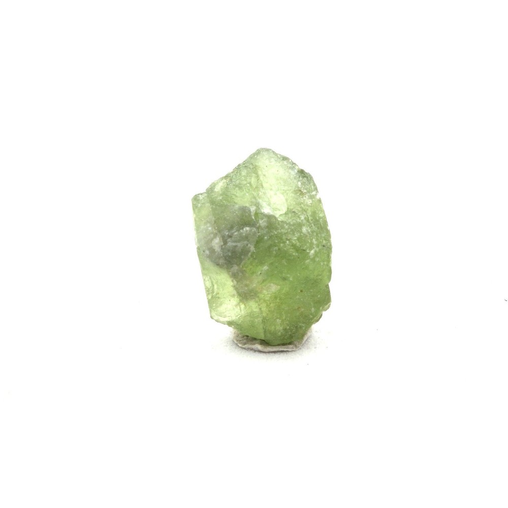 Peridot. 5.64 Ct. Almklovdalen, Vanylven, Norway.