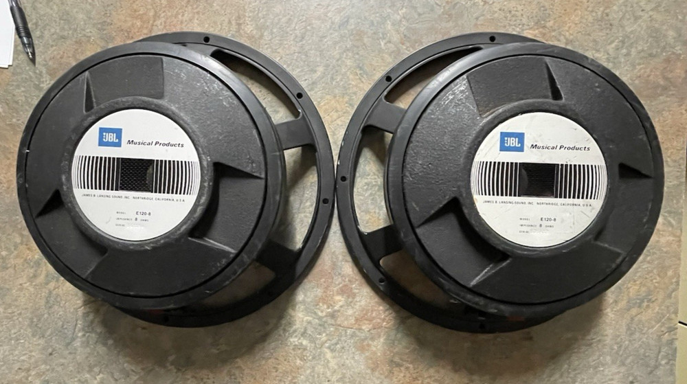 JBL E120-8 Speaker Basket & Magnet Assembly FOR PARTS ONLY