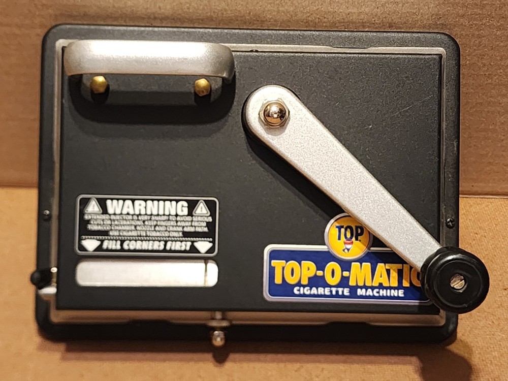 TOP-O-MATIC CIGARETTE MACHINE - ROLLING MACHINE - FREE SHIP