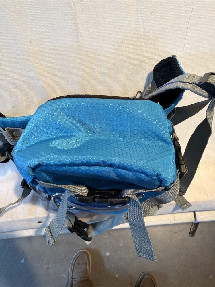 Kids Ski Training Harness Backpack Snowboard Trainer Leash Speed Control Blue