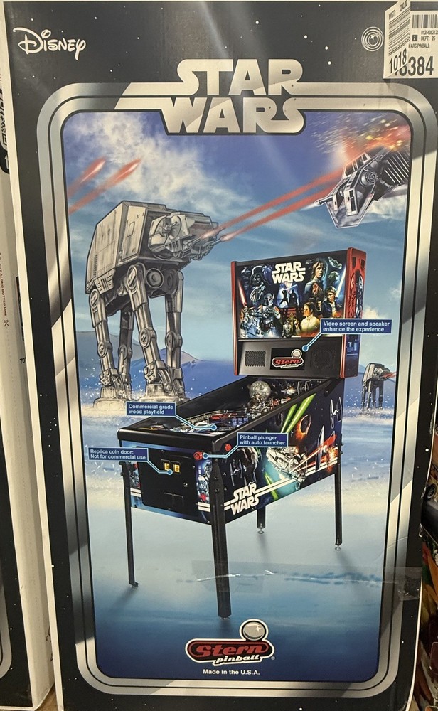 Stern Star Wars Home Edition Plus Pinball Machine w/ LCD Display Insider Connect