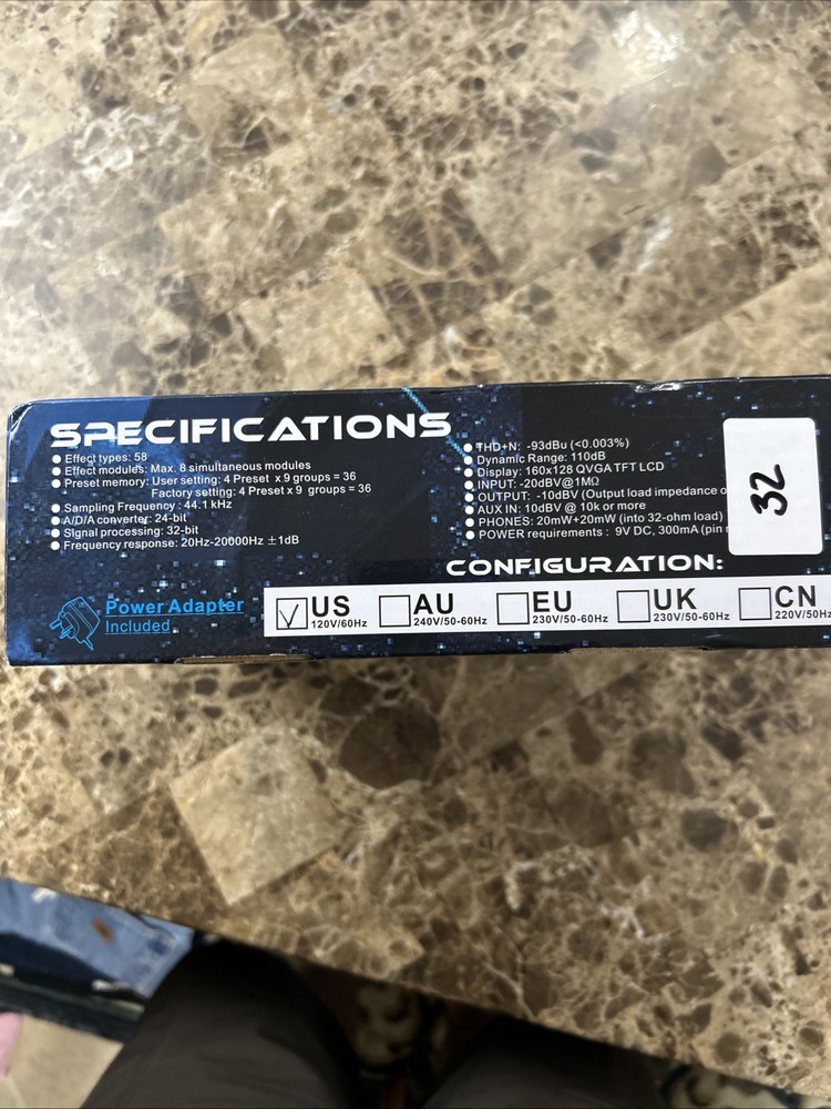 Nux Mg-100 Modeling Guitar Processor Multi Effects Drum Machine Looper