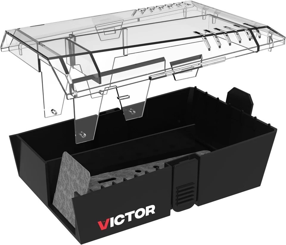 Multi-Catch Humane Mouse Trap - M335 - Humanely Catches Mice, up to 4 per