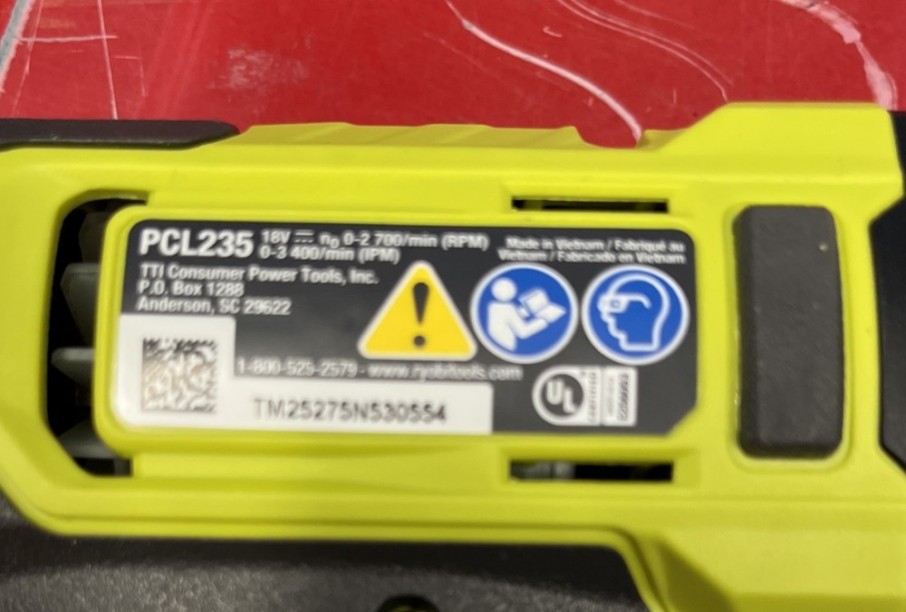 Ryobi 6 Piece Tool Set W/tool Bag & Sanding Items