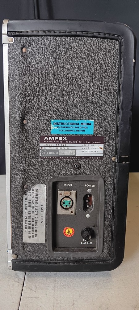 Vintage Ampex Suitcase Amp Model AA-620 - WORKING!