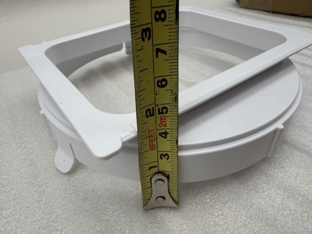 Exhaust Square Duct Interface for Portable Air Conditioner A/C Hose Connector