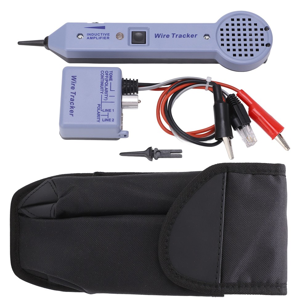 Network Cable Tracing Tester Kit Audio Adjustable Induction Amplifier Cable Tone