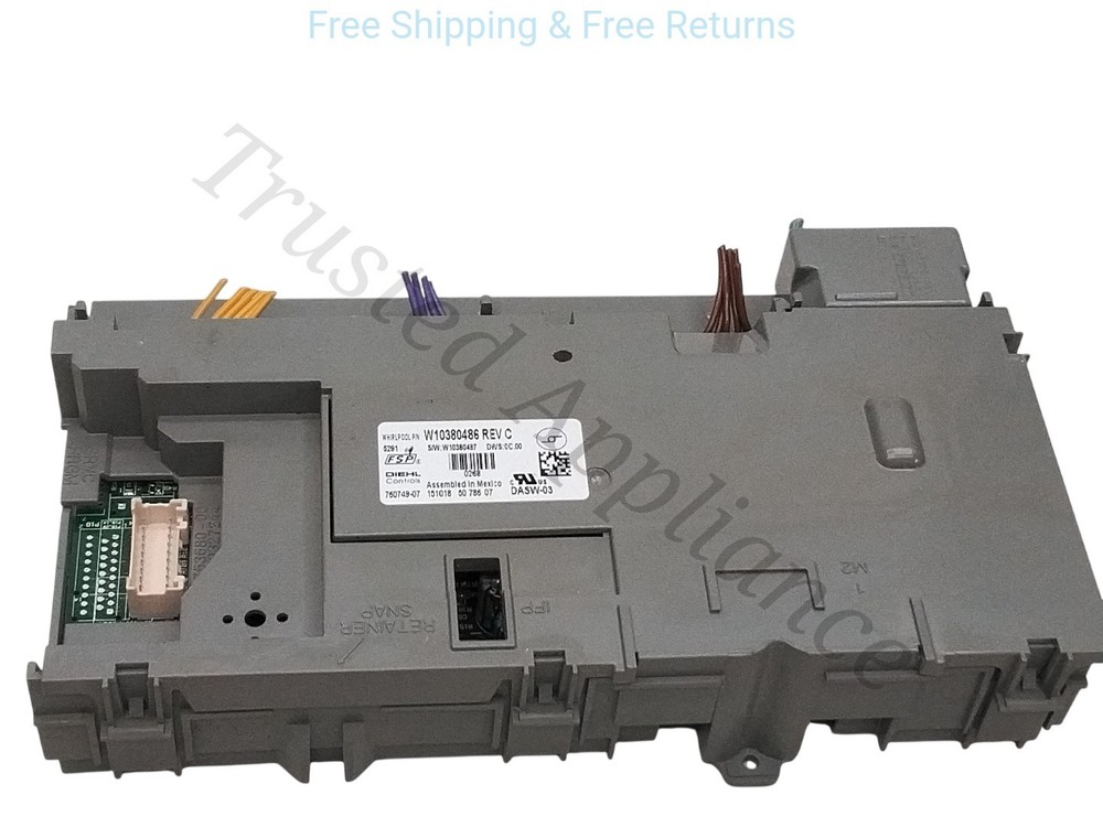 Main Control Board Electronic Controller PCB W10380486