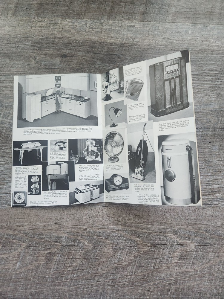 General Electric Brochure, 1937, PB