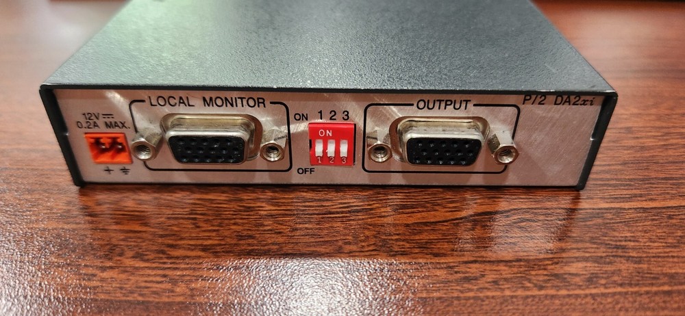 Extron P/2 DA2xi Two Output VGA Distribution Amplifier Excellent Used Condition
