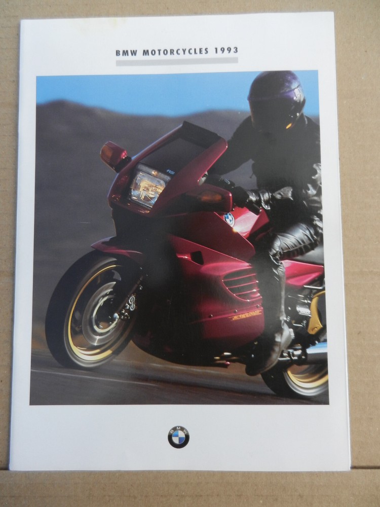 1993 BMW Full Line Sales Brochure