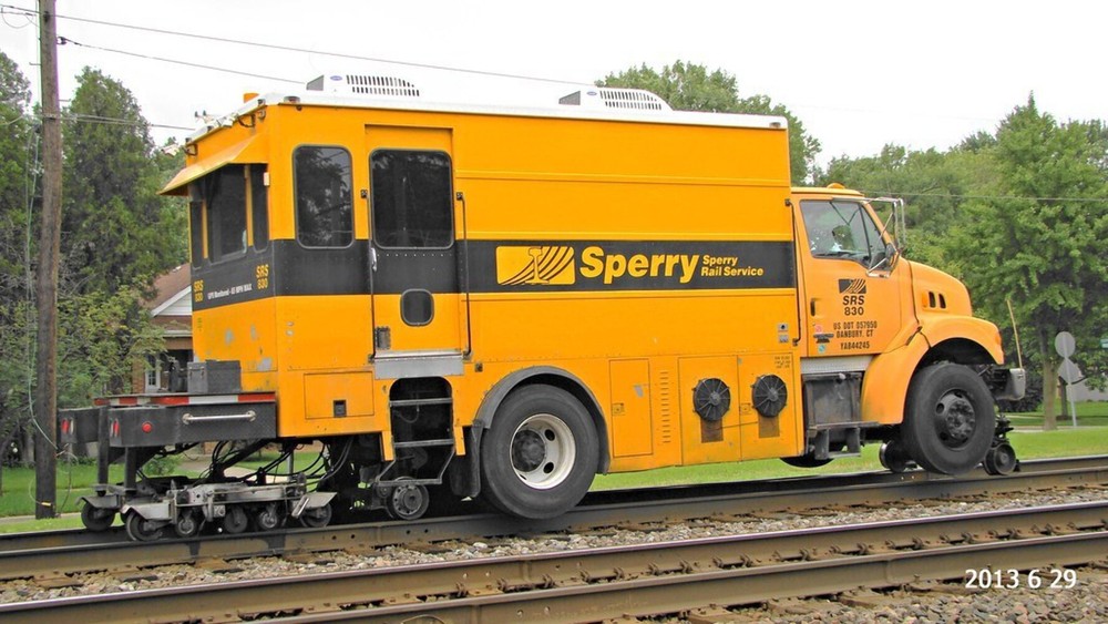 Sperry Rail Service Trucks Decal Set HO Scale