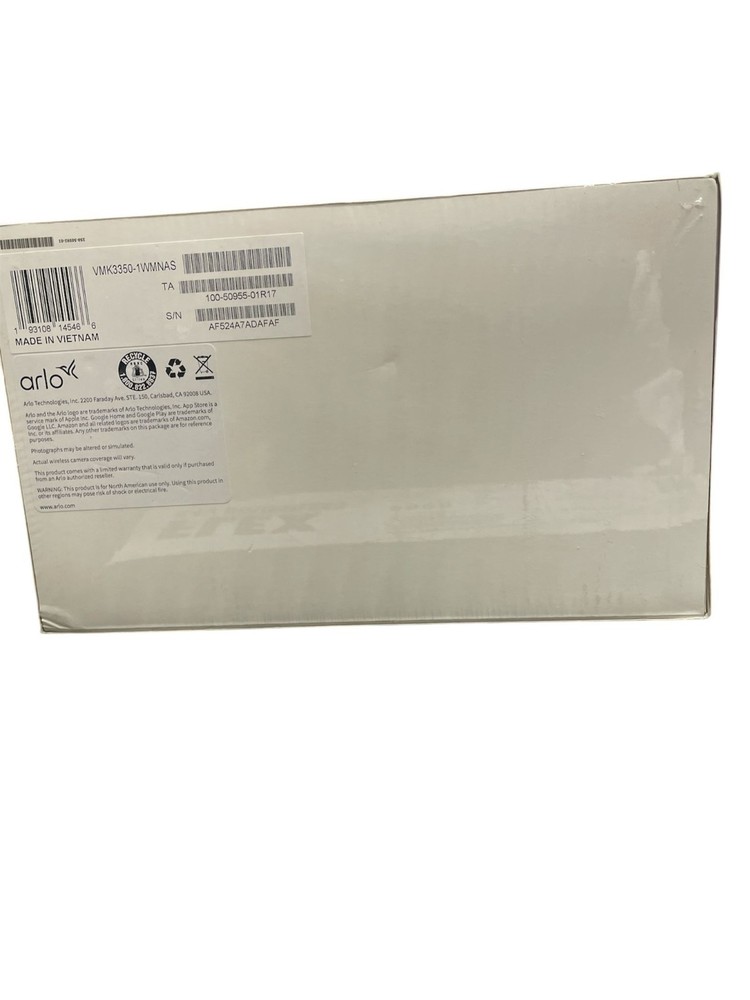 Arlo Essential 2K (2nd Generation) Security Camera – White (3 Pack)