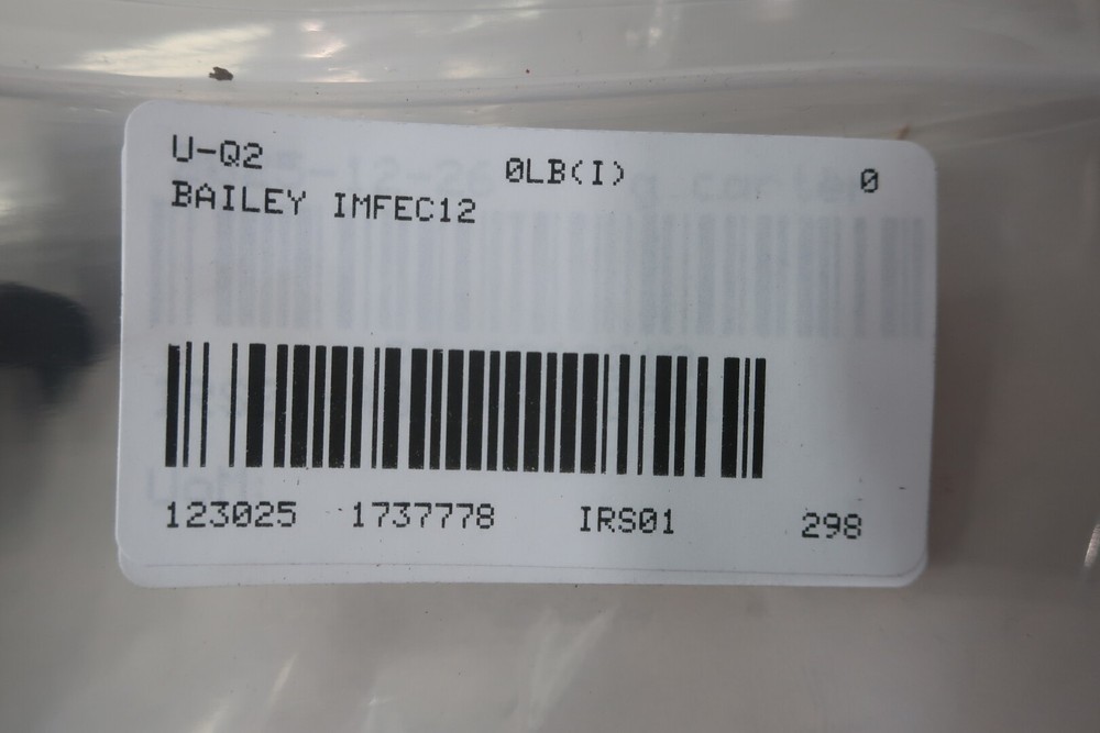 Bailey IMFEC12 Symphony Analog Input Module