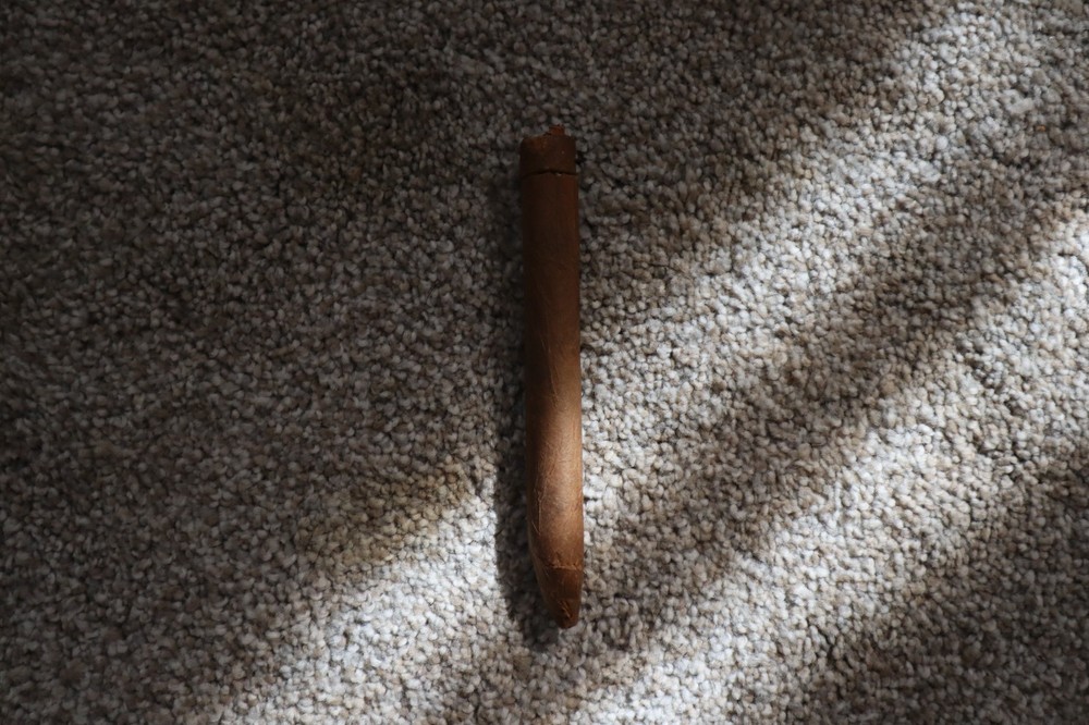 vintage CIGAR HAND FAN pull pop-out