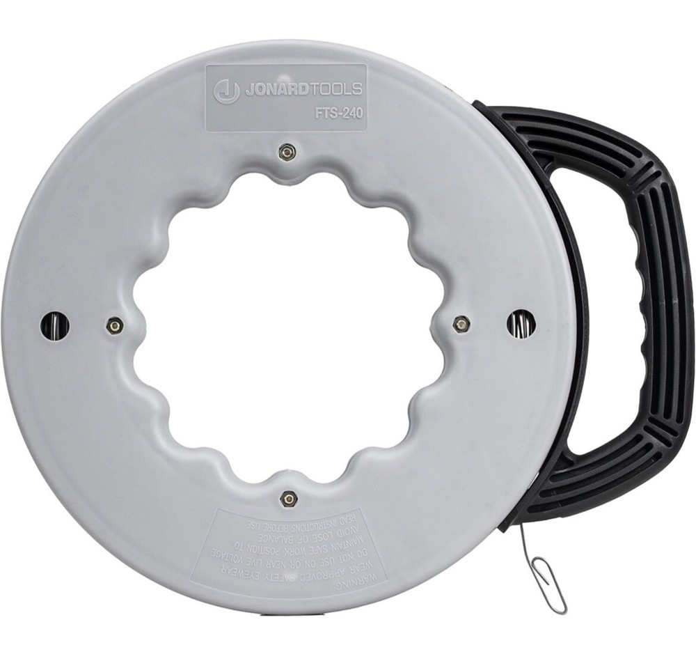 JONARD TOOLS FTS-240 Fish Tape, 240'.        (4)