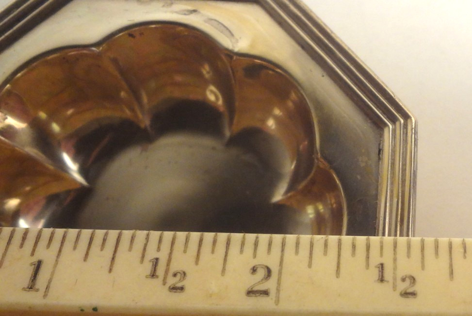 1900-1917 -SET/4 -MERIDEN BRITANNIA CO. solid STERLING SILVER NUT/MINT bowls #51