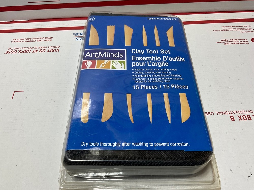 ArtMinds Clay Tool Set - 15 Pieces