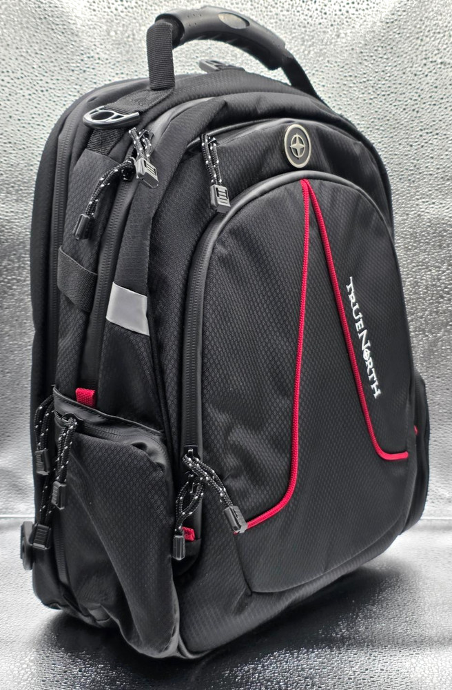True North iPad In Motion Black Top Handle Backpack