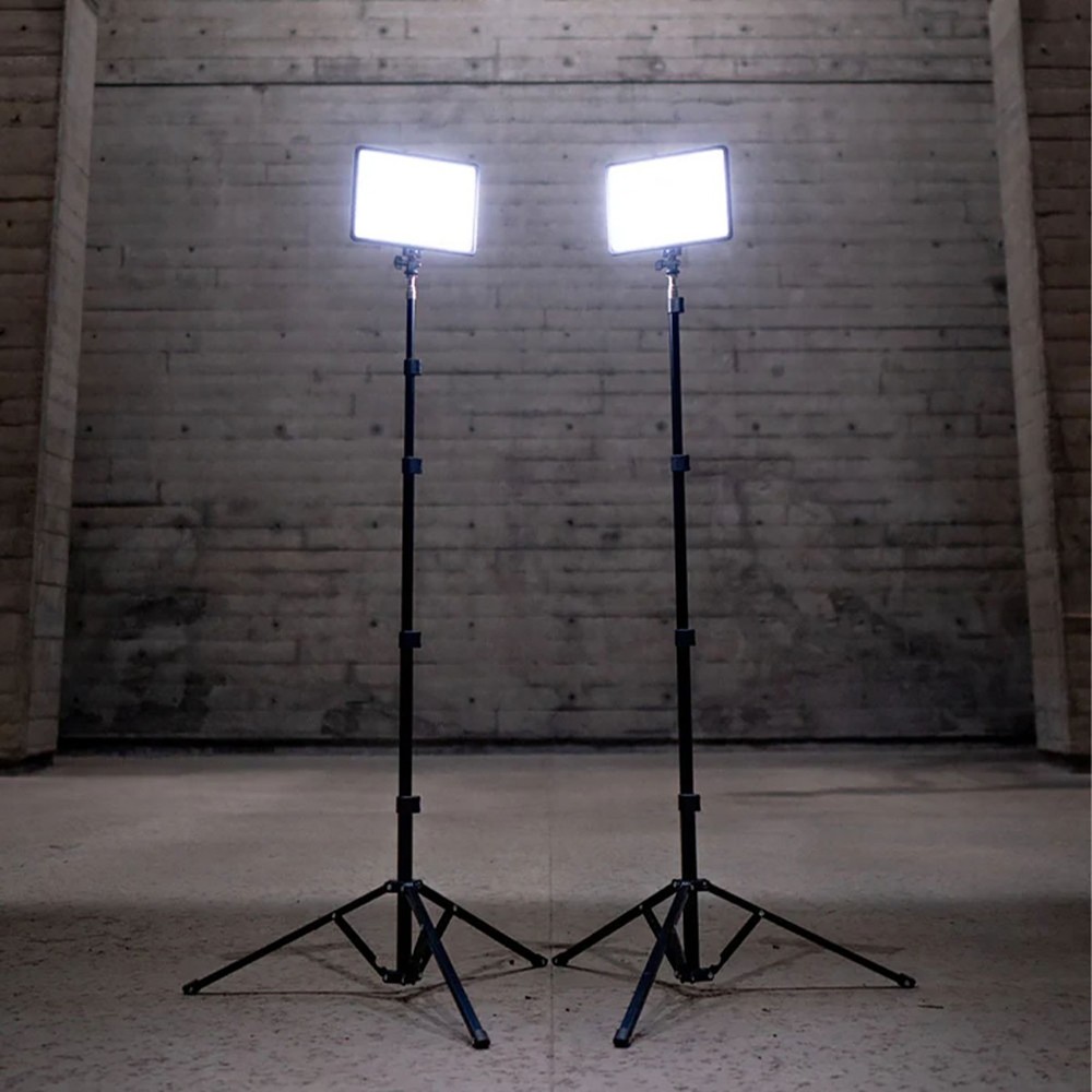 Lume Cube Studio Panel LED 2-Light Kit with Barndoors and Stand