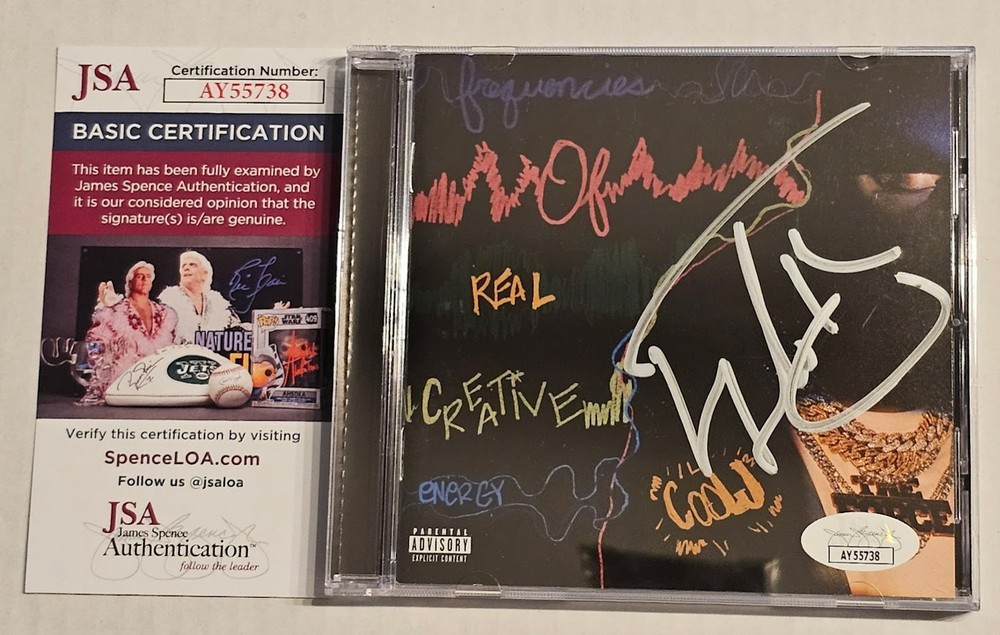 LL Cool J signed autographed The Force CD JSA COA