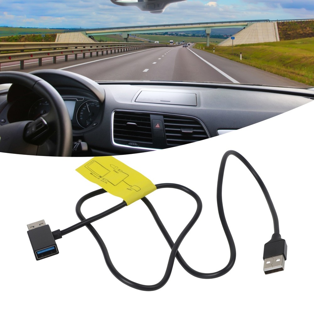 USB Splitter USB Power Data Adapter Y-Cable for Android Auto for Carplay Adapter