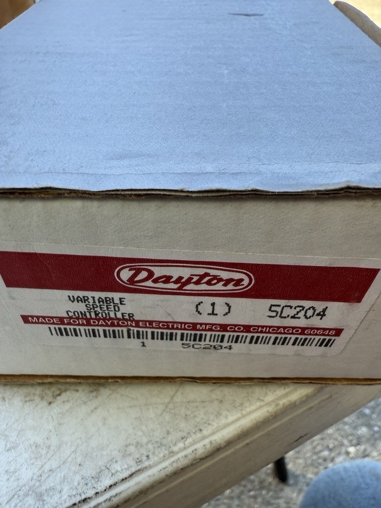 Dayton 5C204 Speed Control