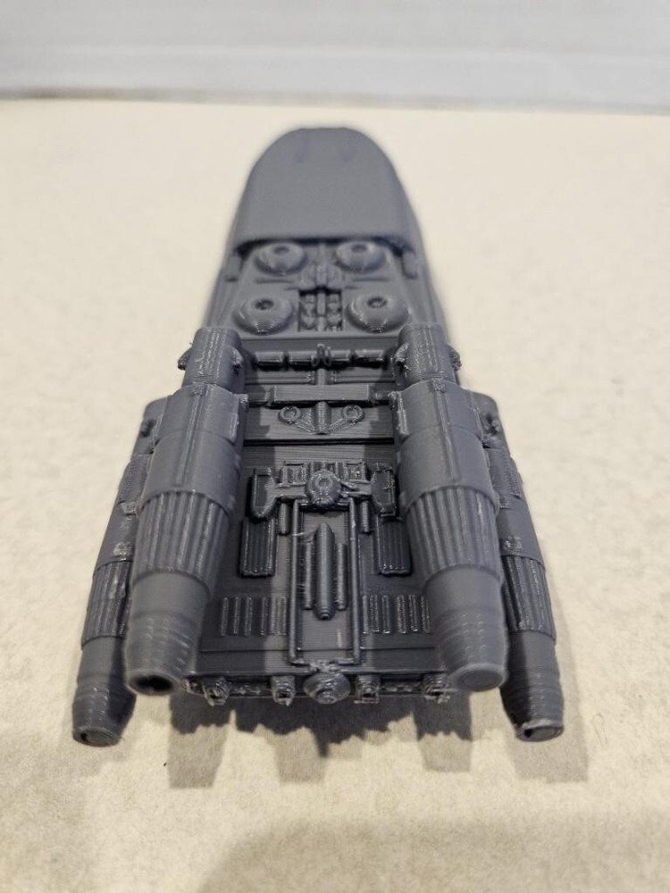 3d Printed Colonial Shuttle 6in Model Printed Whole
