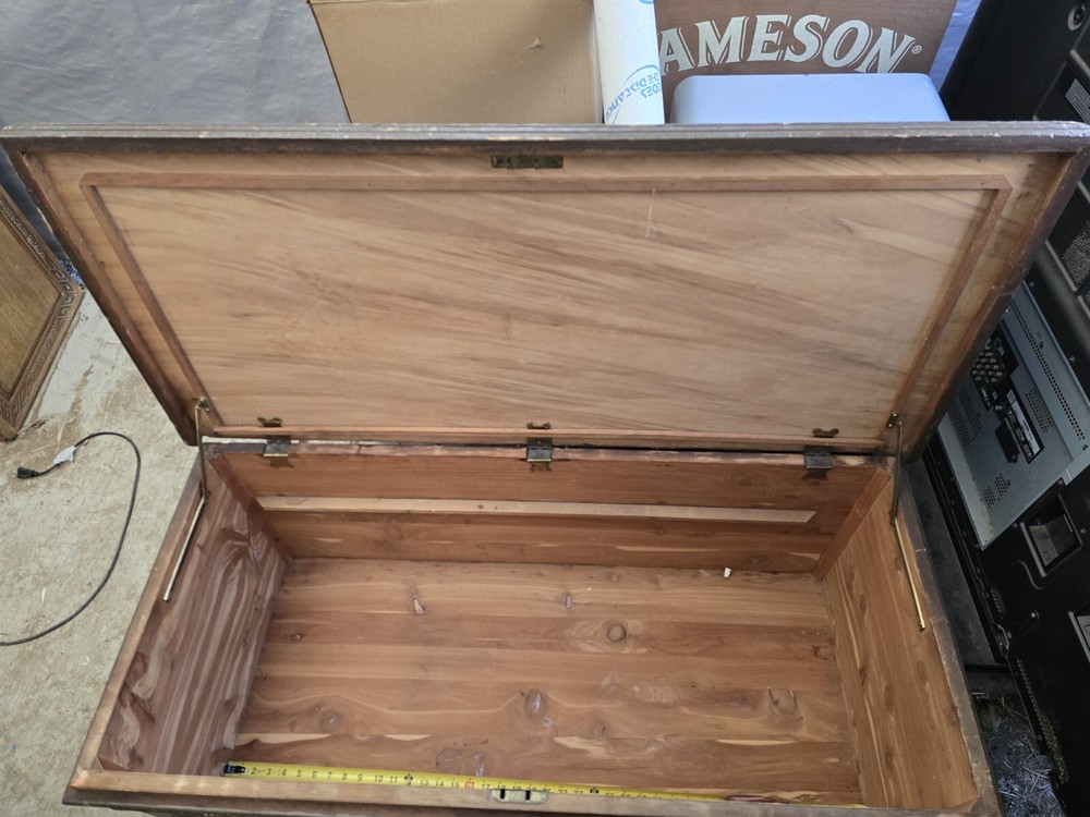 Vintage Cedar Wood Hope Chest